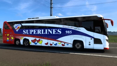 Scania Touring Philippine Buses Skinpack v1.0