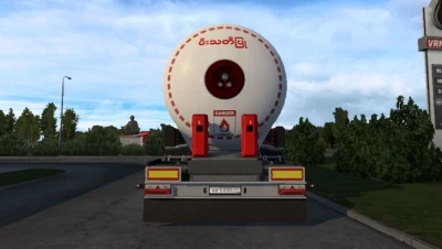 SCS Gas Tank Trailer LPG Gas Tank Skin v1.0