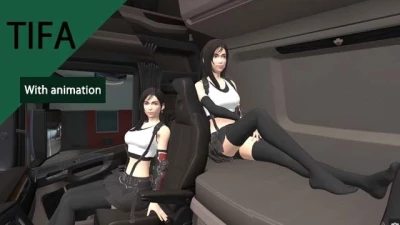 Tifa Lockhart Co-Driver v1.0 1.47