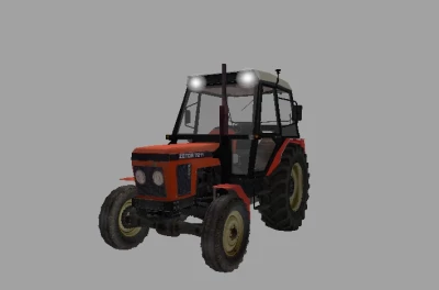 ZETOR 7211 2WD FL RED OLD V2.1