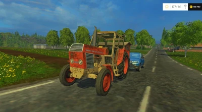 ZETOR CRYSTAL 8011 2WD RED OLD V1.0