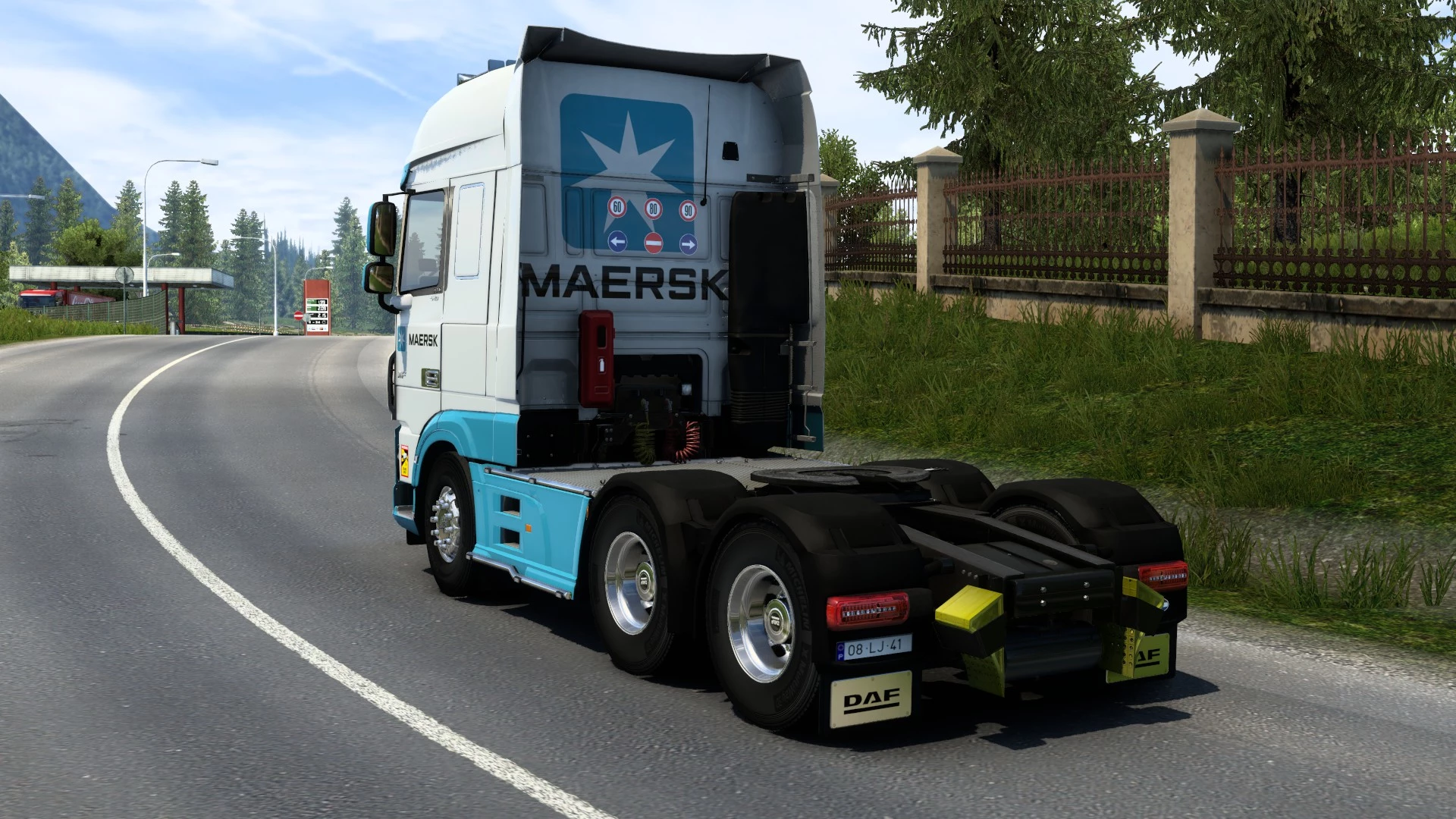 SKIN MAERSK DAF XF BY RODONITCHO MODS 1.0 1.40 1.48 - Modhub.us