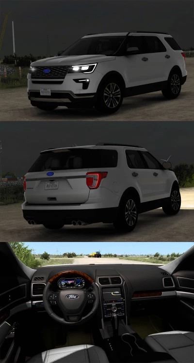 [ATS] Ford Explorer Platinum 2019 v1.0 1.47