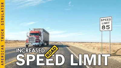 [ATS] Increased Road Speed Limit 1.48