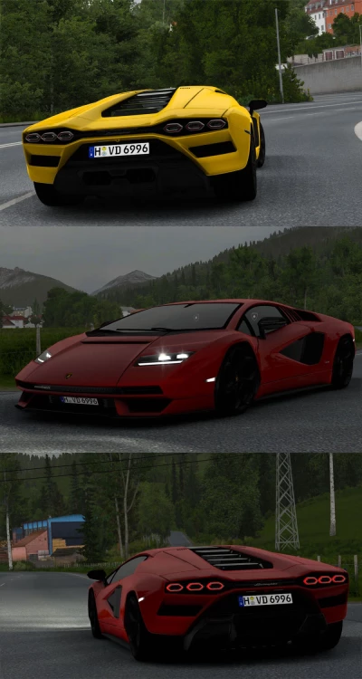 [ATS] Lamborghini Countach LPI 800-4 2022 v1.0 (1.47.x)