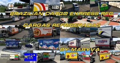 Brazilian Cargo Express VUC RFG Ai Traffic 1.47