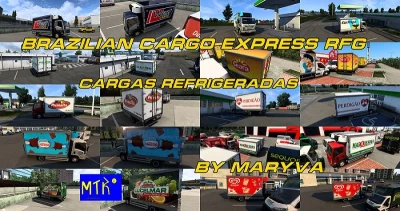 Brazilian Cargo Express VUC RFG Ai Traffic 1.47