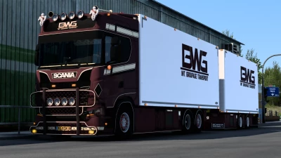 BWG Scania Tandem + Chereau Trailer 1.47