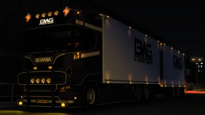 BWG Scania Tandem + Chereau Trailer 1.47