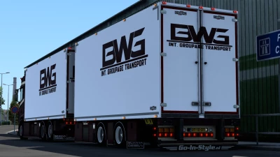 BWG Scania Tandem + Chereau Trailer 1.47