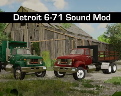 Detroit Diesel 6-71 Sound Mod v1.0.0.0