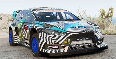 Ford Focus RS RX Hoonigan Gymkhana 9 V1.5