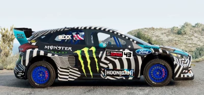 Ford Focus RS RX Hoonigan Gymkhana 9 V1.5