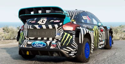 Ford Focus RS RX Hoonigan Gymkhana 9 V1.5