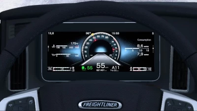 Freightliner Cascadia Improved Dashboard V1.2