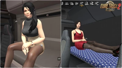 Girls Co-Driver Passengers v1.3 1.47.x