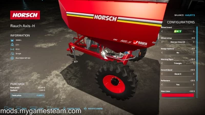 Horsch Rauch Axis-H V1.0.0.0