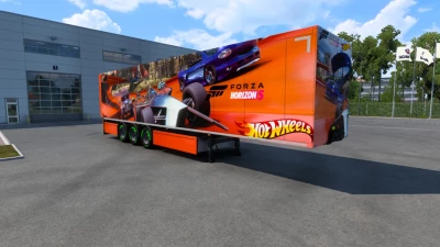 Hot Wheels Trailer Skin Pack 1.47