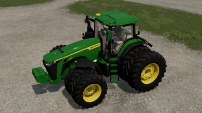 John Deere 8R with North American Wheels v1.0.0.1