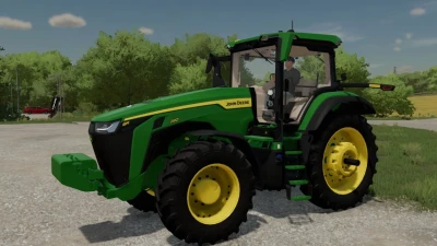 John Deere 8R with North American Wheels v1.0.0.1