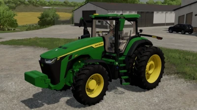 John Deere 8R with North American Wheels v1.0.0.1