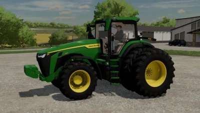 John Deere 8R with North American Wheels v1.0.0.1