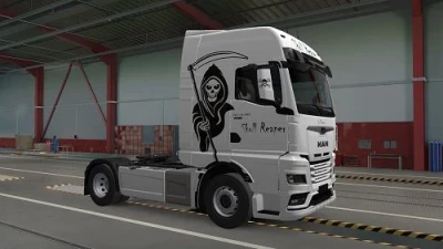 MAN TGX 2020 Skull Reaper Skin 1.47