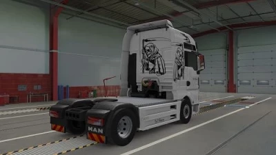 MAN TGX Euro 5 Skull Reaper Skin 1.47