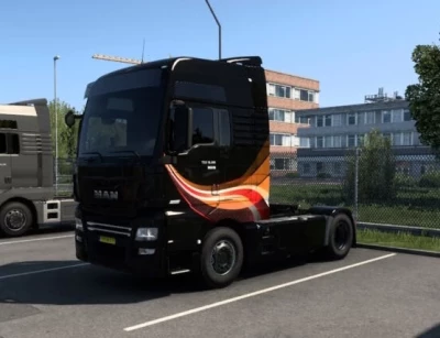 Man TGX Euro6 Lines Skin 1.47