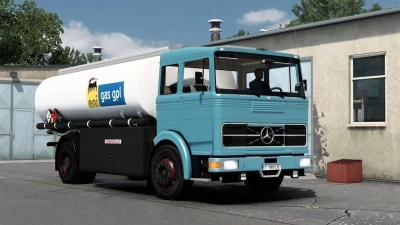 Mercedes LPS 1632 + Tandem Trailer v1.47