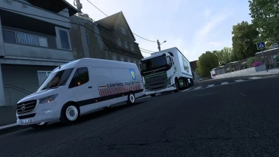 Mercedes Sprinter ISCTR (Romanian Traffic Control) Skin v1.0