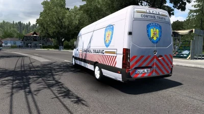 Mercedes Sprinter ISCTR (Romanian Traffic Control) Skin v1.0