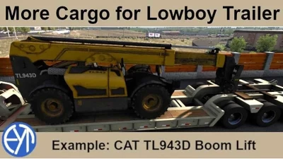 More Cargo for Lowboy 1.47/1.48