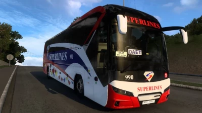 NEOPLAN NEW TOURLINER C13 SOUTH LUZON SKINPACK V1.0