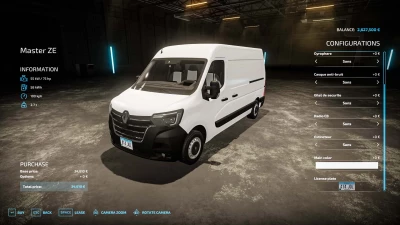 Renault MASTER Z.E. V2.1