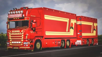 Scania R620 Fleurs Edition v1.2 1.46 – 1.47