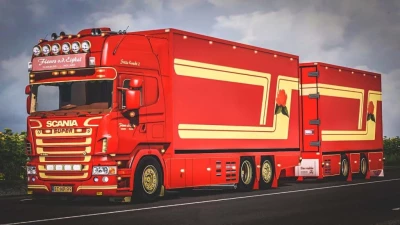 Scania R620 Fleurs Edition v1.2