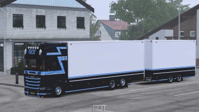 Scania S650 + Trailer PDT Logistics 1.47