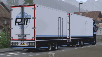 Scania S650 + Trailer PDT Logistics 1.47