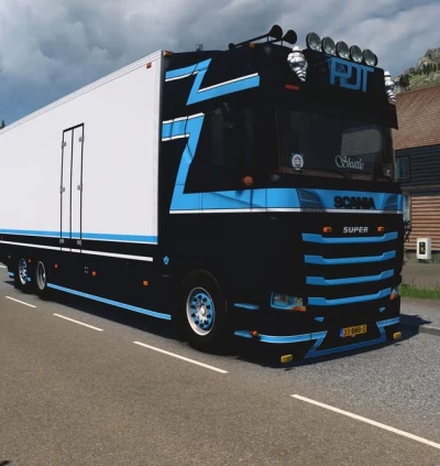 Scania S650 + Trailer PDT Logistics 1.47