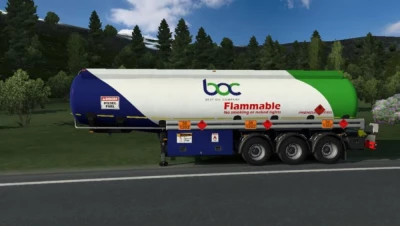 SCS Fuel Tank BOC Skin Player Thurein v1.0