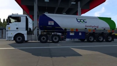 SCS Fuel Tank BOC Skin Player Thurein v1.0