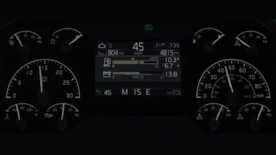 SCS Volvo VNL 2018 Improved Dashboard v1.0 1.47