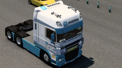 SKIN MAERSK DAF XF 105 BY RODONITCHO MODS 1.0 1.40 1.48