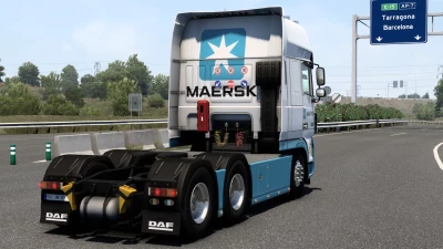 SKIN MAERSK DAF XF 105 BY RODONITCHO MODS 1.0 1.40 1.48