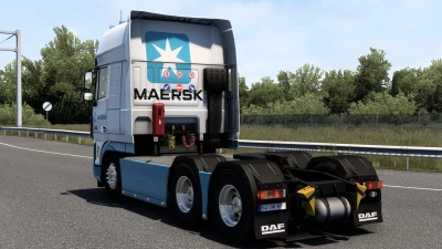 SKIN MAERSK DAF XF 105 BY RODONITCHO MODS 1.0 1.40 1.48