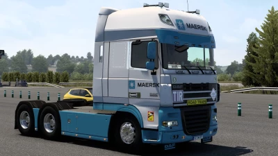 SKIN MAERSK DAF XF 105 BY RODONITCHO MODS 1.0 1.40 1.48