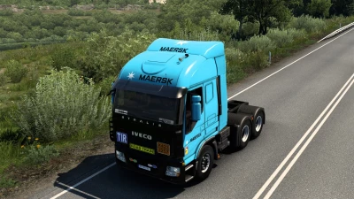 SKIN MAERSK IVECO STRALIS 2.0 1.40 1.48