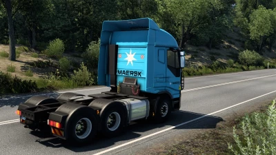 SKIN MAERSK IVECO STRALIS 2.0 1.40 1.48