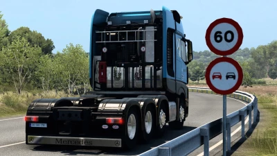 SKIN MAERSK MERCEDES-BENZ NEW ACTROS 2.0 1.40 1.48